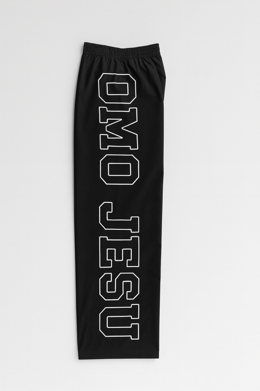 OMO JESU Wide-Leg Logo Pants